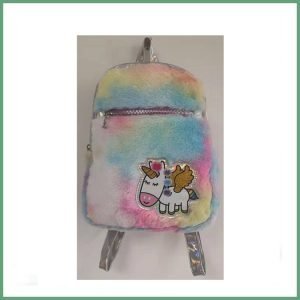 plush kids bag