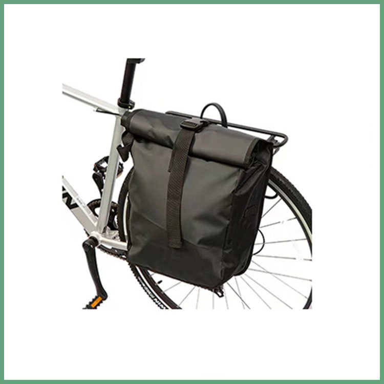 500D PVC Tarpaulin Full Waterproof Bike Side Bag Pannier Bicycle Bag