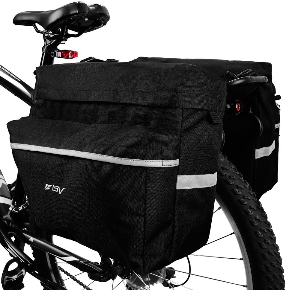 Bike Bag Bicycle Panniers with Adjustable Hooks - 图片 2