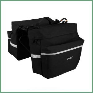 Bike Bag Bicycle Panniers with Adjustable Hooks
