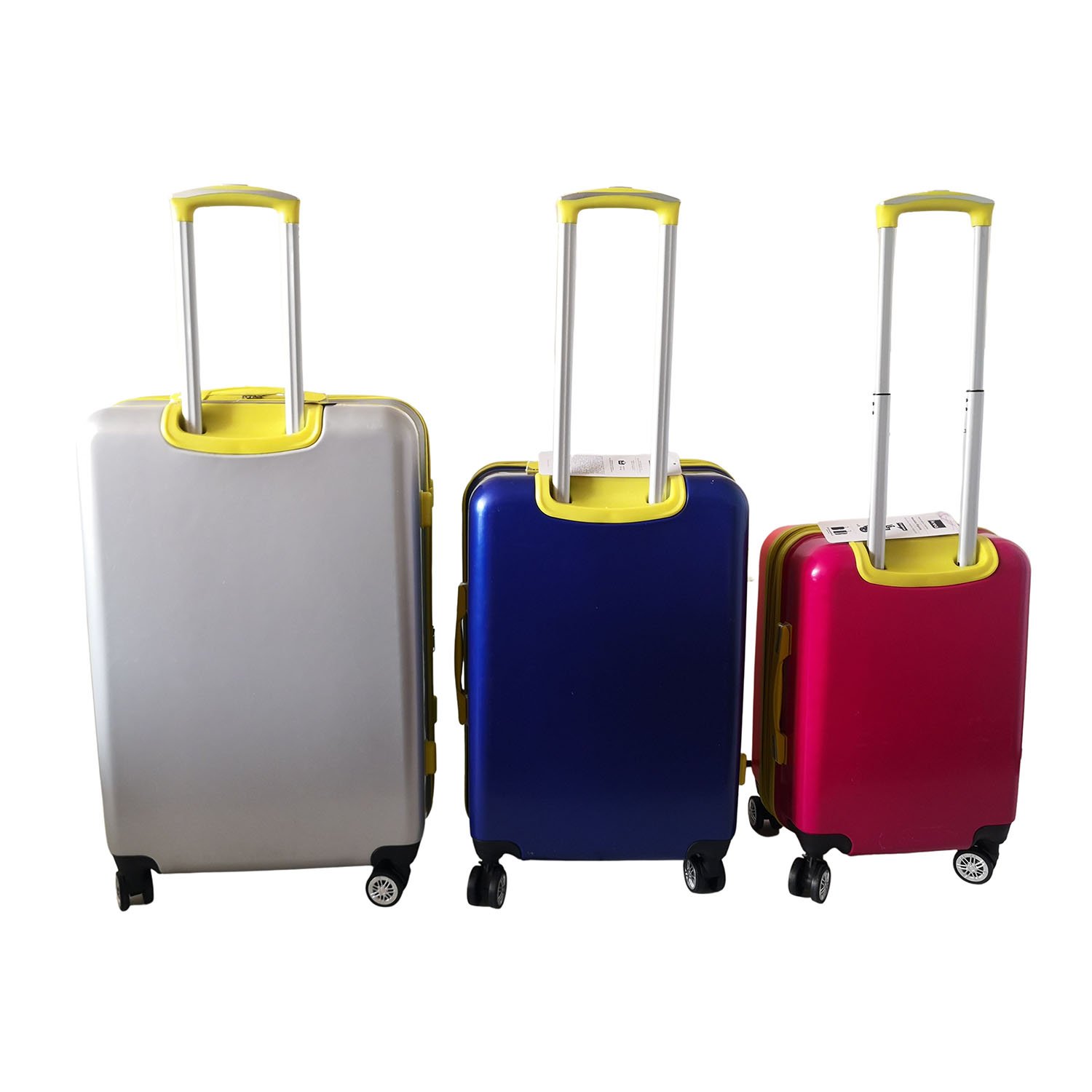3 pieces ABS+ PC Fashion Luggage trolley suitcase set - 图片 6