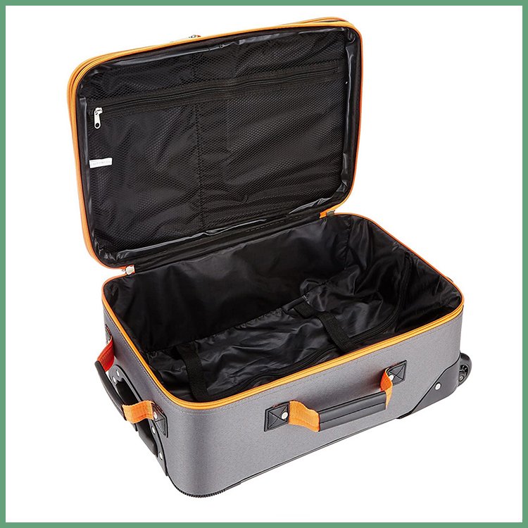 Cheaper Fashion Softside Upright Luggage Set,2-Piece 14/20 Inch - 图片 3