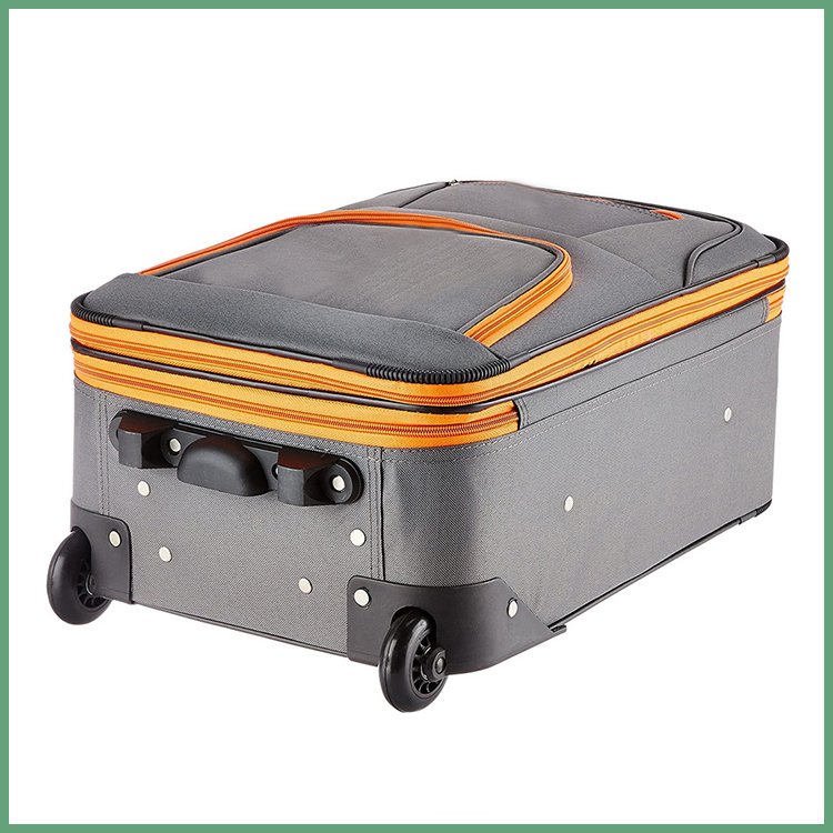 Cheaper Fashion Softside Upright Luggage Set,2-Piece 14/20 Inch - 图片 4