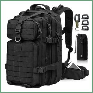 Military Tactical Backpack, Large Military Pack Army 3 Day Assault Pack Molle Bag Rucksack