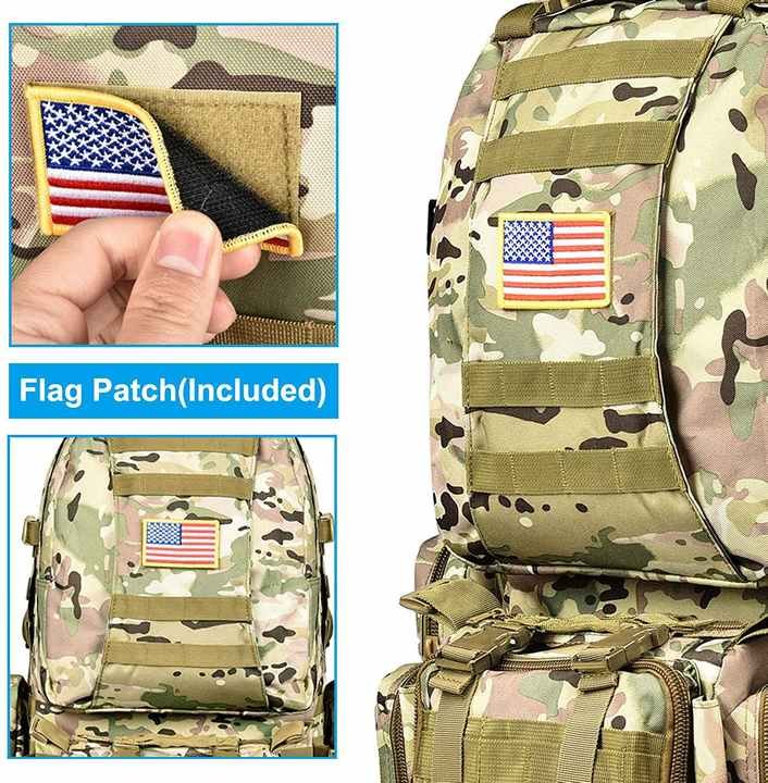 Camping tactical backpack Tactical Military Backpack Army Pack Bag Detachable Rucksack - 图片 5