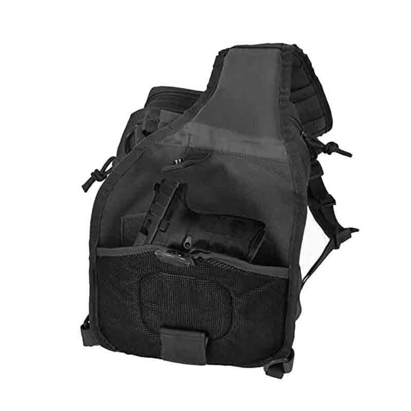 Tactical Sling Bag Pack Military Rover Shoulder Sling Backpack Molle Assault Range Bag EDC Diaper Bag Day Pack Black - 图片 5