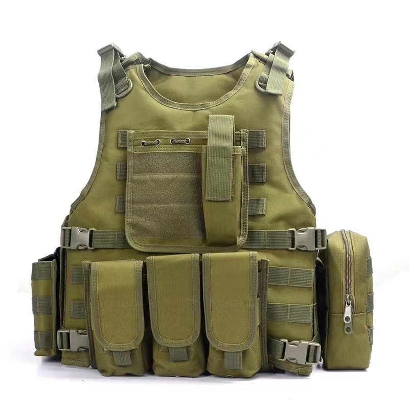Outdoor Tactical Airsoft Vest Adjustable Fit Adult - 图片 2