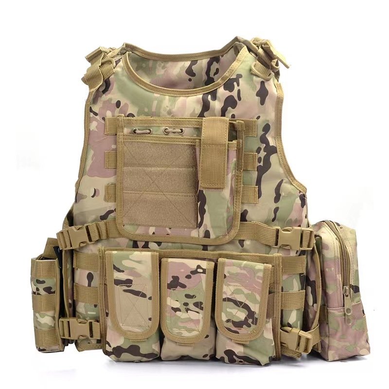 Outdoor Tactical Airsoft Vest Adjustable Fit Adult - 图片 4
