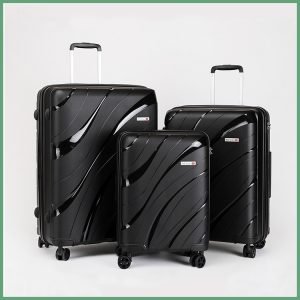 High Quality 20/24/28 3 Piece Luggage Bag Airplane Trolley Case Suitcase PP Travel Luggage