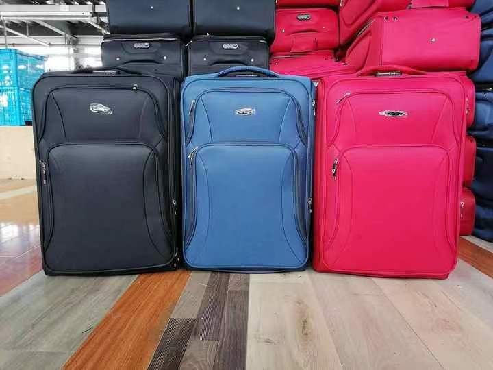 6pcs set semi-finish fabric luggage sets - 图片 5