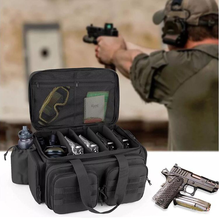 Army Bag Tactical Range Bag Shooting Range Duffle Bag with 9X Magazine Slots for Hunting - 图片 6