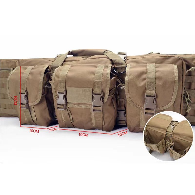 Classic Tactical Double Long Rifle Pistol Gun Rang Bag - 图片 3