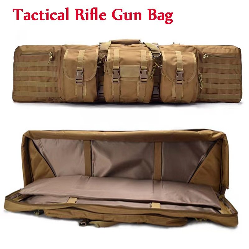 Classic Tactical Double Long Rifle Pistol Gun Rang Bag - 图片 7