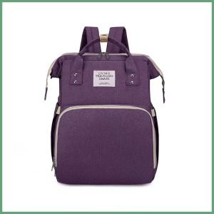 Multi functional large capacity new fashion mommy bag diaper backpack