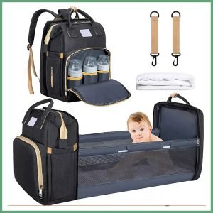Diaper Bag Backpack with Changing Station for Boy Girl, Baby Registry Search Shower Gifts Baby Stuff