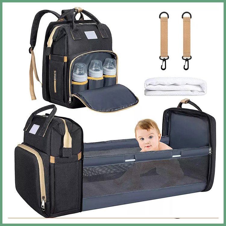 Diaper Bag Backpack with Changing Station for Boy Girl, Baby Registry Search Shower Gifts Baby Stuff