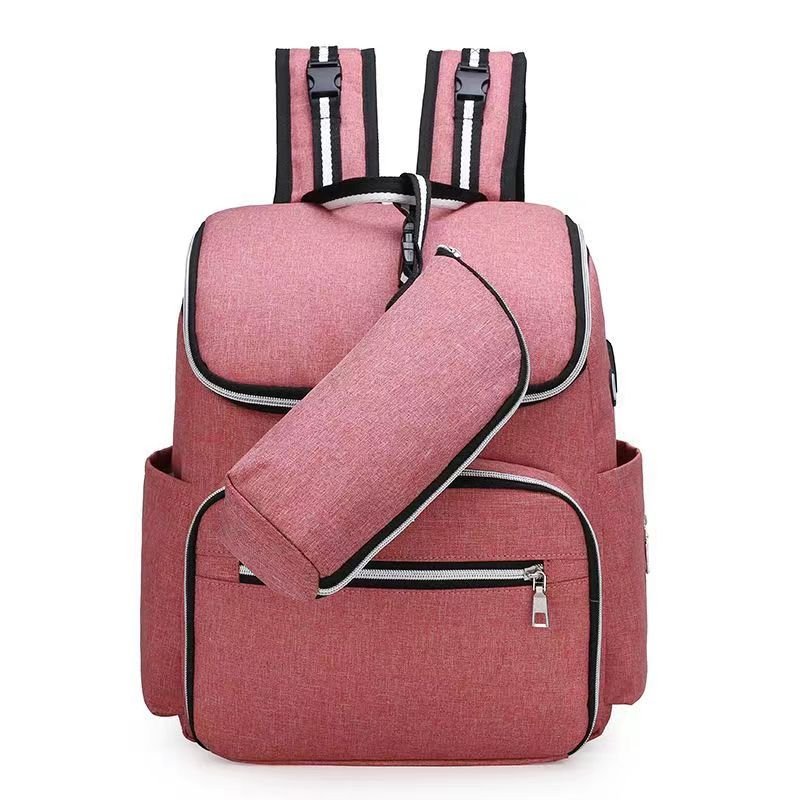 Larger Capacity Baby Nappy Bags Mommy Diaper Bag Organizer Backpack - 图片 5