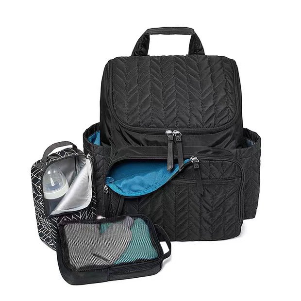 Diaper Bag Backpack Style Nappy Bag Upsimples Baby Bags for Mom Maternity - 图片 2