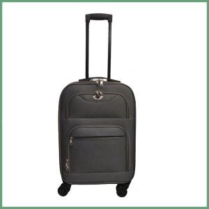 Lightweight Softside Expandable Suitcase Set for Men & Women - Durable Bag with 4-Rolling Spinner Wheels