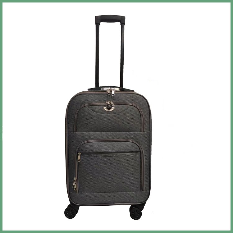 Lightweight Softside Expandable Suitcase Set for Men & Women - Durable Bag with 4-Rolling Spinner Wheels