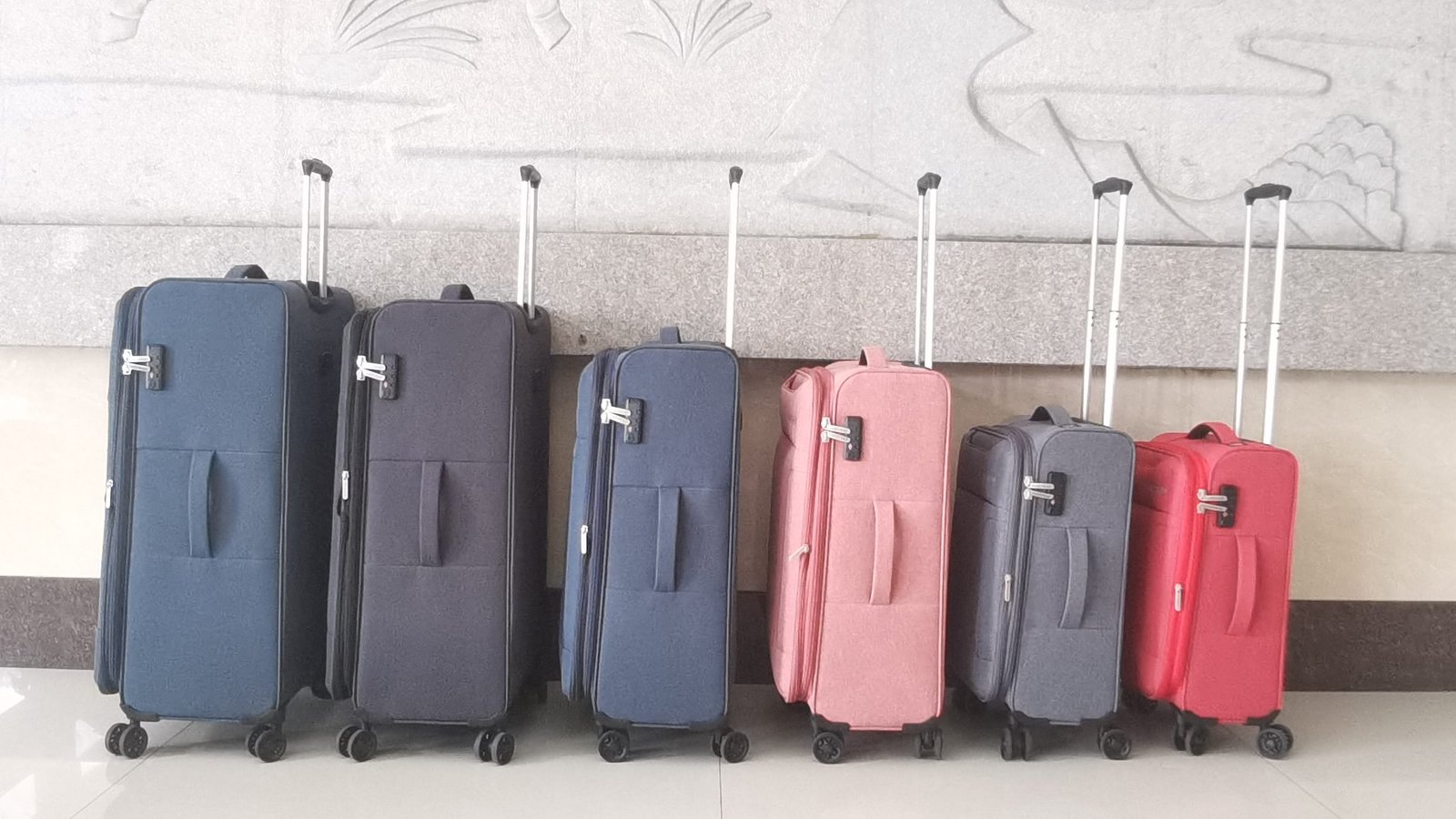 High Quality Super Light Suitcase Travelling Luggage Set - 图片 2