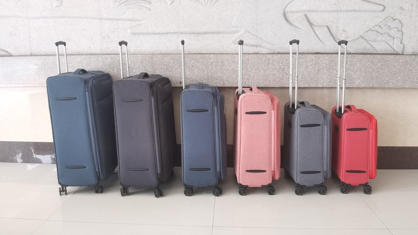 High Quality Super Light Suitcase Travelling Luggage Set - 图片 4