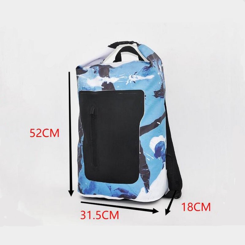 Waterproof Dry Bag Hiking Backpack High Grade Construction for Swimming, Kayaking, Boating Camping, Fishing - 图片 5