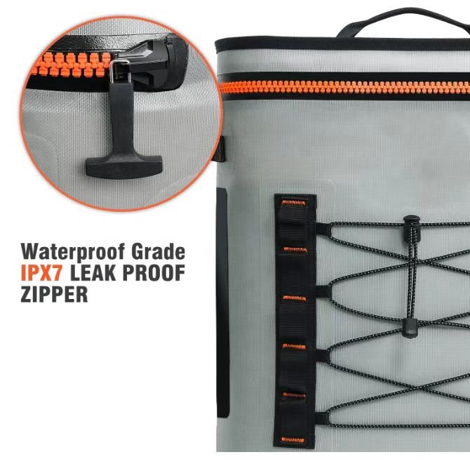 Soft cooler backpack with 30 cans capacity for beer cooler bag - 图片 3