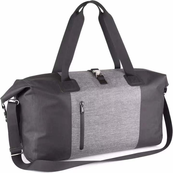 waterproof foldable travel large capacity shoulder gym duffel bags for camping hiking yoga kayaking - 图片 2